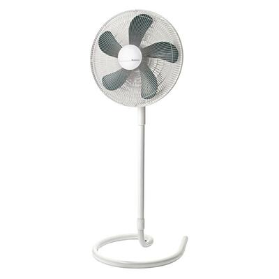 Floor/Table FanAdjustable3 Speeds18-1/8"x9"x30"-48"White