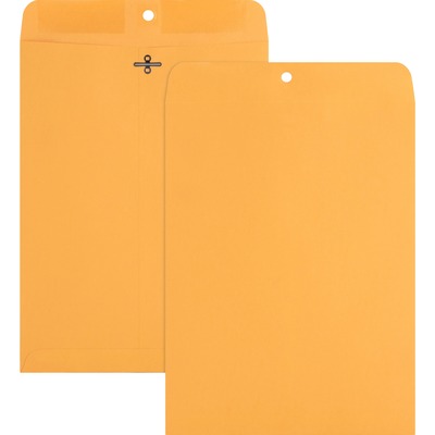 Clasp Envelope 28Lb 9"x12" 100/BX Natural Kraft