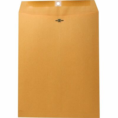 Clasp Envelope 28Lb 10"x13" 100/BX Natural Kraft