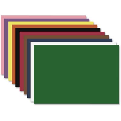 Construction Paper Smooth Texture 12"x18" Assorted Colors