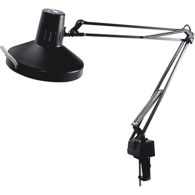 Combo Light 40"H 60W Incandescent/22W Fluorescent BulbBK
