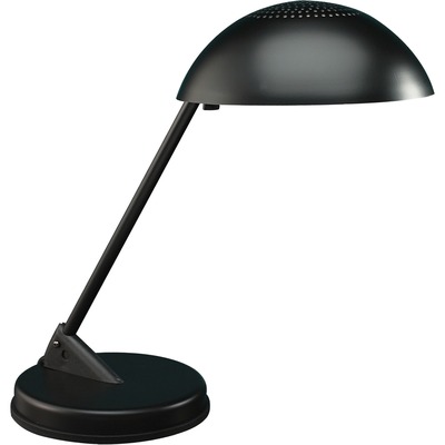 Desk Lamp 16"H Uses 60W Incandescent bulb Dome Shade BK