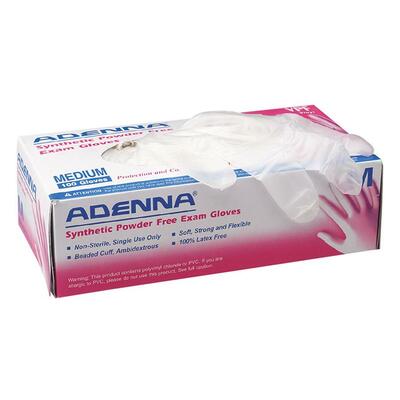 Vinyl Exam Gloves Powder-Free Medium 100/BX