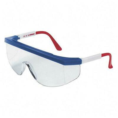 Protective Glasses Adjustable 5 Positions Red/White/Blue<br>