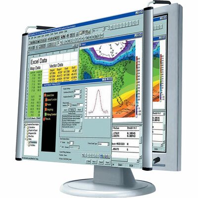 LCD Magnifier Nonglare Fits 19" LCD Aluminum