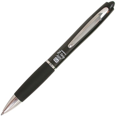Gel Retractable Pen.7mm PointNonrefill.Black Barrel/Ink