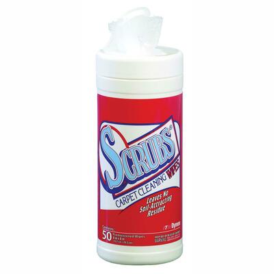 Carpet Cleaning WipesPremoistenedNo ResidueRed Tube