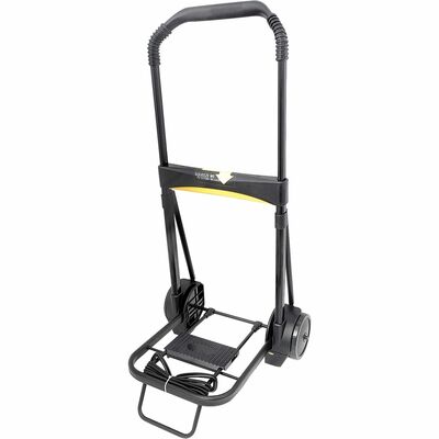 Folding Cart39" Handle200 lb Cap11"x13-1/4" PlatformBK
