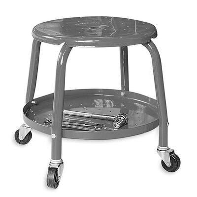 Scooter Seat 300 lb Capacity 17-1/2"x17-1/2"x14-1/2" Gray