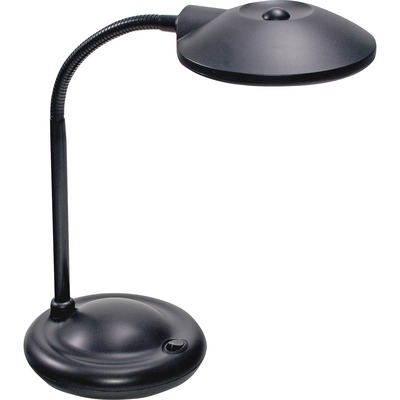 Compact Desk Lamp Adjustable 30 LED 21"H Black