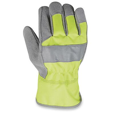 Work GlovesReflective Knuckle StrapLargeCowhide Leather