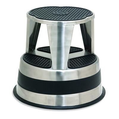 Kik-Step Stools16"x16"x14"300 lb CapacityStainless
