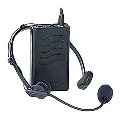 Wireless Headset Microphone 200' Range  Black