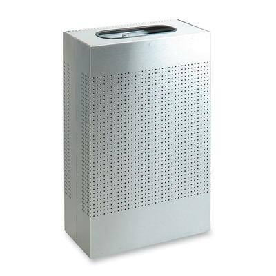Rectangular Waste Recept.13 Gal19-1/2"x10"x30"SR Metallic