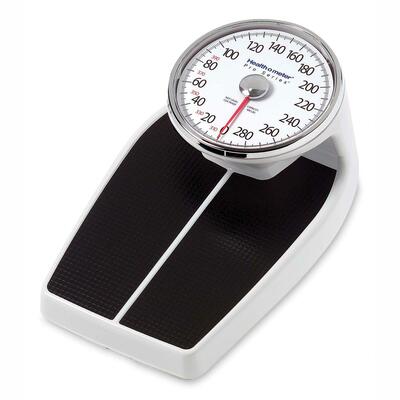Raised Dial Scale400 lb Cap11-1/2"x18-1/2"x3"WE/BK
