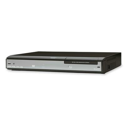 Blu-ray DVD Player, 13-1/4"x16-7/8"x2-5/8", Silver