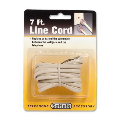 Extension Cord 7' Long Ivory
