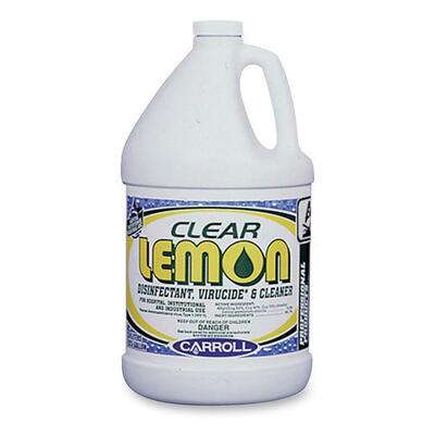 Clear Disinfectant 1 Gallon Lemon Fragrance