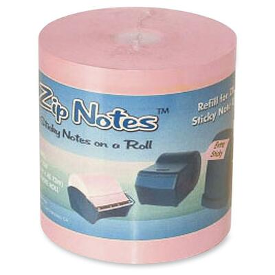 Refill for Zip Note Dispenser 3"x150' Pink