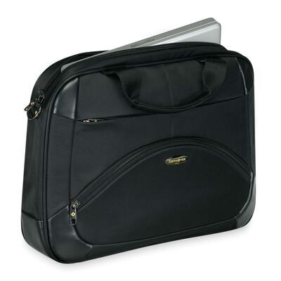 Slim Toploader Case,f/14" Laptop,12-1/4"x5-1/2"x16-1/8",BK