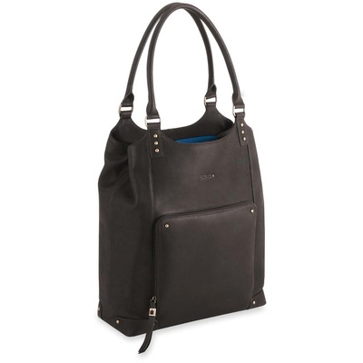 Bucket Tote,f/15.4" Laptops,13-1/2"x5-1/2"x16-1/2",Expresso