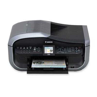 All-in-One Printer/Copy/Scan/Fax, 20"x19"x10", Black/Silver
