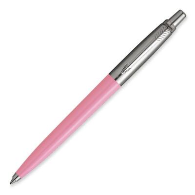 Ballpoint Pen, w/ Pocket Clip, Refillable, Pink