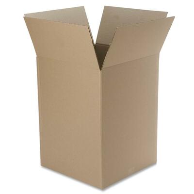 CareMail Box, Recycled, 18"x18"x24", 12 per Pack, Brown
