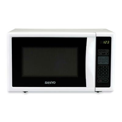 Compact Microwave,10 Pwr Lvls,800 W,17"x12-7/8"x10-1/8",WE