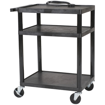 All-Purpose Cart,Adjustable,20' Cord,24"x18"16-x42",Black