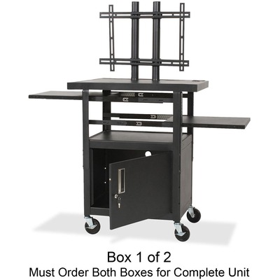 LCD Cart, Height Adjustable, 24