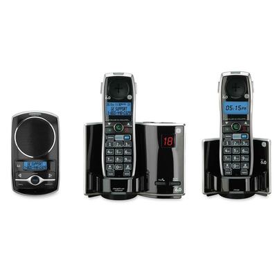 6.0 Digital Speakerphone System,w/CW/CID,Silver/Black