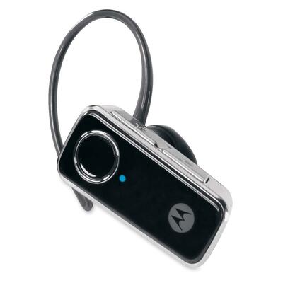 Bluetooth Headset, w/ Portable Charging Case, Black