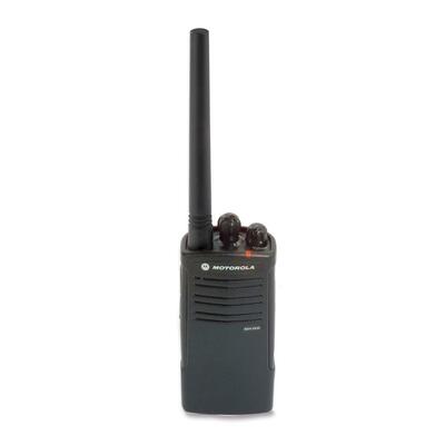 Two-Way Radio,2 Channel,2-Watt,5 Mile Range,27 Freq.,Black
