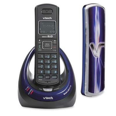 Digital Cordless Phone,6.0GHz,w/CID,Stores 50 Calls,BK/BE
