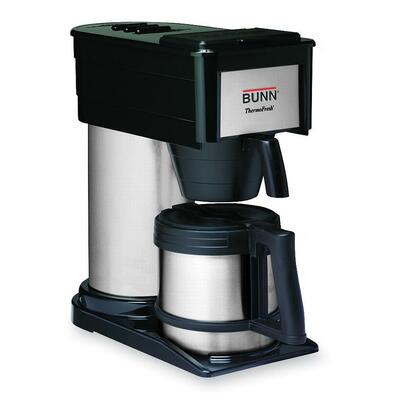 Home Brewer, 10-Cup, 7-1/10"x13-4/5"x14-1/3", BK/STST