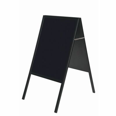 Wet Erase Board, No Smudging, 1"x24"x47", Black