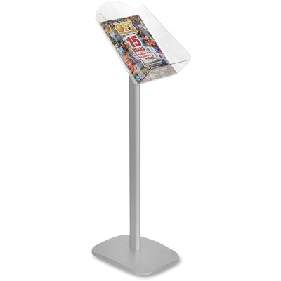 Literature Stand,w/Acrylic Holder,11-1/4"x15-1/8"x39-1/2",SR