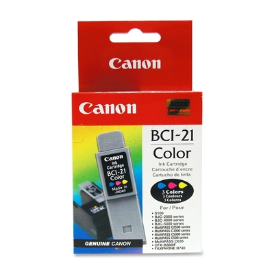 BubbleJet Ink Cartridge F/BJC4000 Series/BJC2000 Tri-Color<br>MULTI<br>Sold by theEA<br>6 EA/BX<br>12 BX/CT