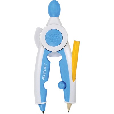 Compass, w/ Antimicrobial,Retractable Point, Assorted