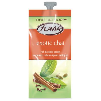 Flavia Indulgent, Exotic Chai, .06 oz., 15/BX