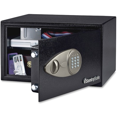 Electric Safe w/Lock, 16-15/18x14-9/16"x8-7/8"