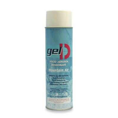 Aerosol Deodorant,Adhesive to Vert./Horiz.,15oz,Mountain Air