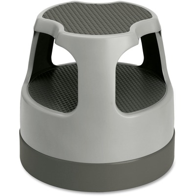 Scooter Stool, 300 lb Cap., 15-7/16"x15-7/16"x15", Gray