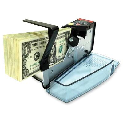 Cash Counter, w/ LED Screen, Portable, 8"x2"x4", Black