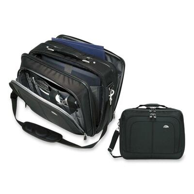Office Notebook Case, Ballistic, 16"x5-1/2"x13", Black