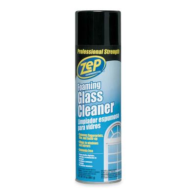 Foaming Glass Cleaner, Ammonia Free, 24oz, Aerosol Spray