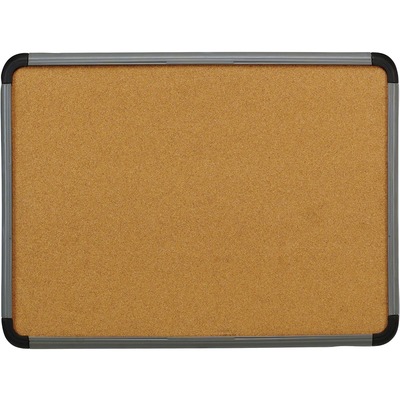 Cork Board, Contemporary, 48"x36", Aluminum Frame