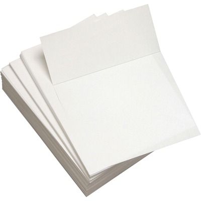 Custom Cut Sheets, Microperf at 3-2/3", 500 per Pack, White
