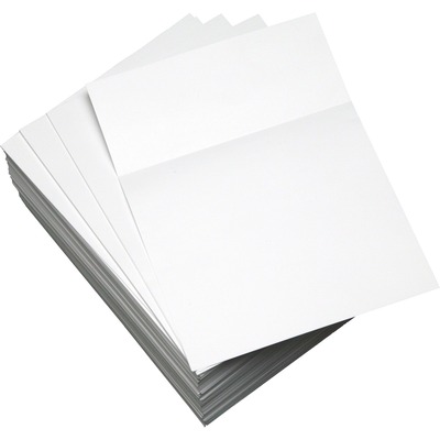 Custom Cut Sheets, Microperf at 3-1/2", 500 per Pack, White